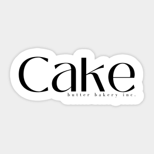 Cake: Professional Sticker